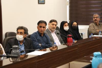 جلسه علمی تخصصی در دانشکده اقتصاد با حضور ریاست محترم سازمان برنامه و بودجه استان خوزستان